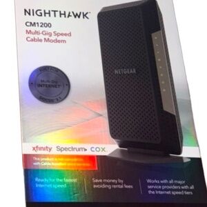 Netgear Nighthawk CM1200 Cable Modem DOCSIS 3.1 Multi-Gig NIB